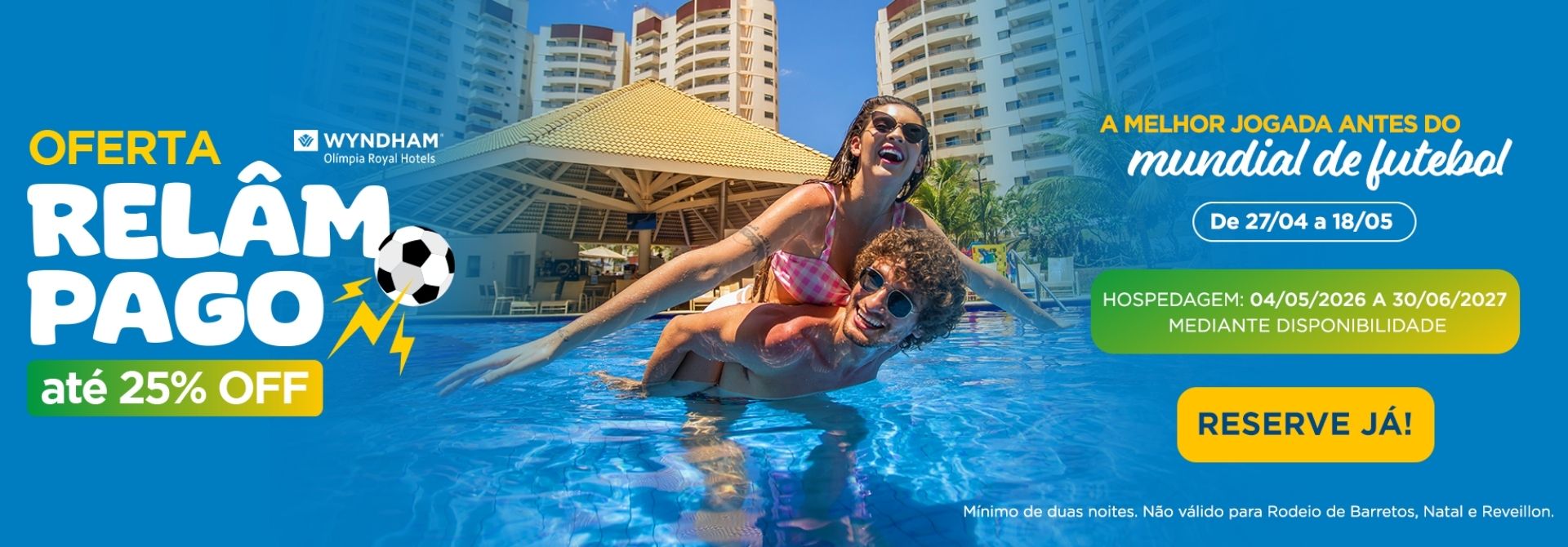 Oferta Relâmpago Wyndham Olímpia
