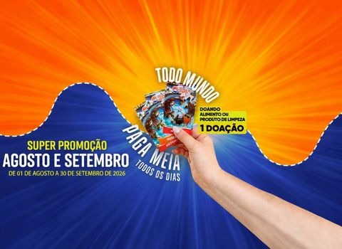 Todos pagam meia 2026 - Thermas dos Laranjais