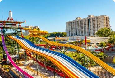 Caldas Novas - Parque Aquático localizado em Caldas Novas GO